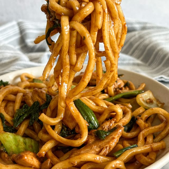 Chicken Udon.