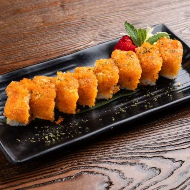 Fancy Spicy Tuna Roll.