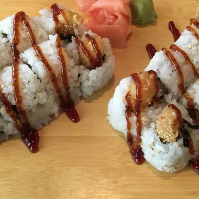 Chicken Tempura Roll.