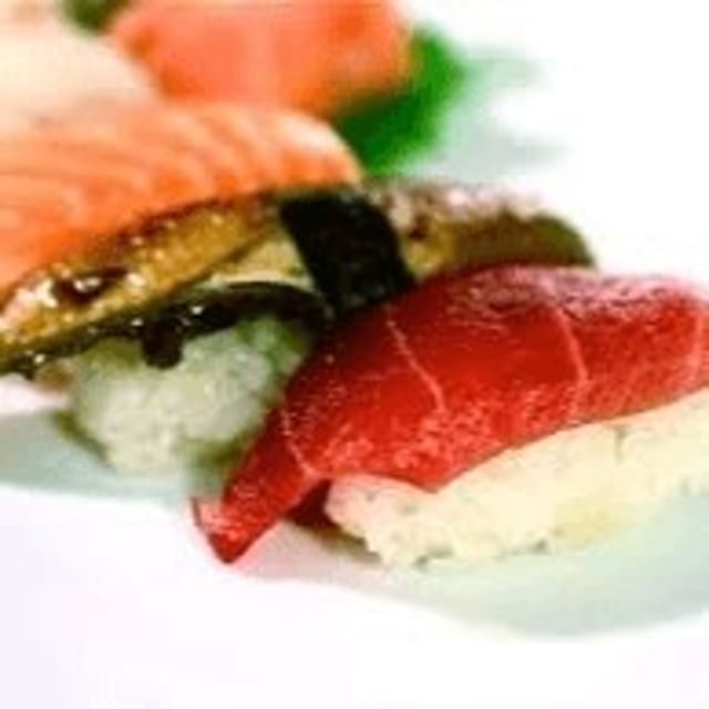 Shrimp Sushi.