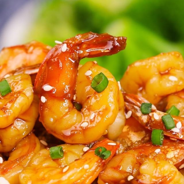 Shrimp Teriyaki.