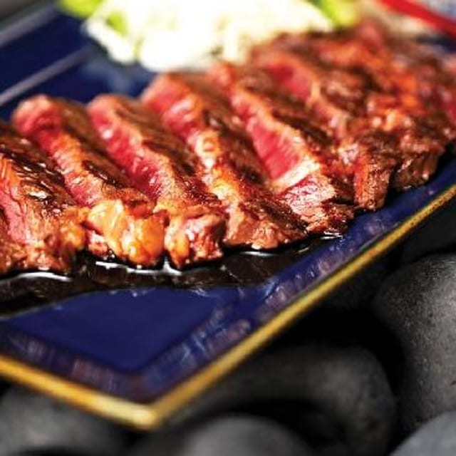 NY Strip Steak Teriyaki.