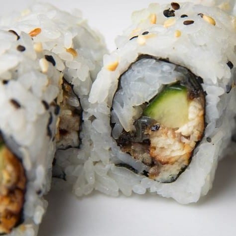 Grilled Eel Roll.