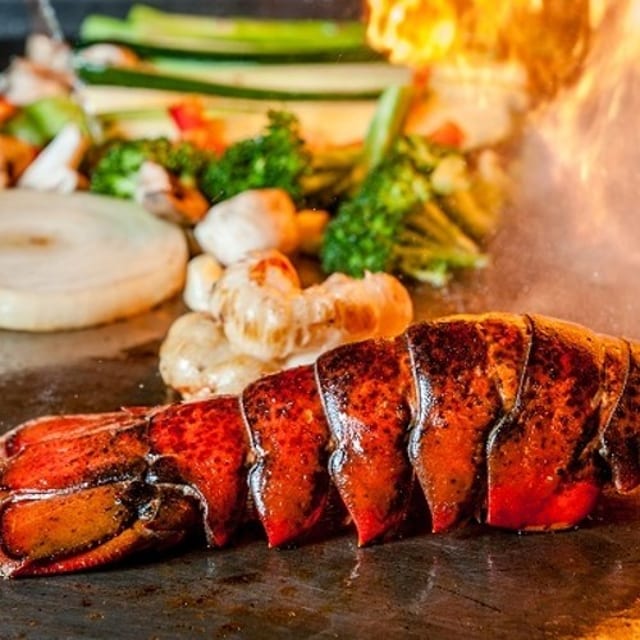 Lobster & Filet Mignon Hibachi.