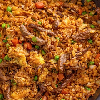 NY Strip Steak Fried Rice